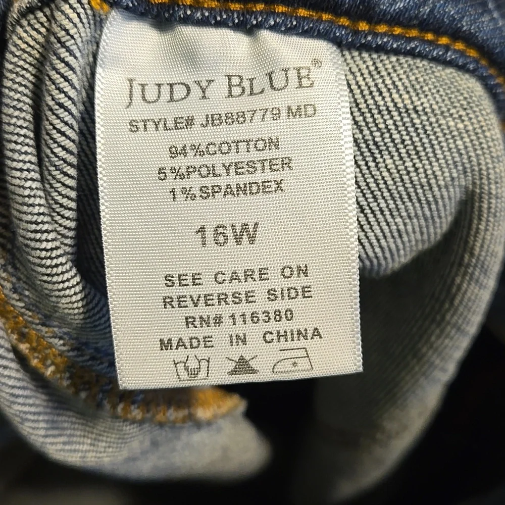 Judy Blue Denim Joggers - Picture 5 of 5